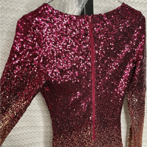 Ombré Sequin Dress - Picture 5 of 7